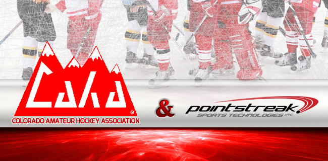 Pointstreak Welcomes Back the Colorado Amateur Hockey Association (CAHA)